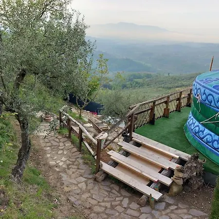 Casa Di Campagna Con Yurta E Piscina Casa de Férias *