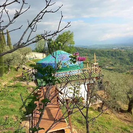 Casa Di Campagna Con Yurta E Piscina Casa de Férias Bellegra