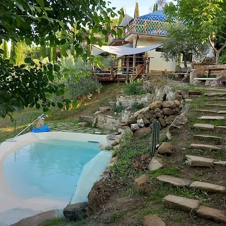 Casa Di Campagna Con Yurta E Piscina